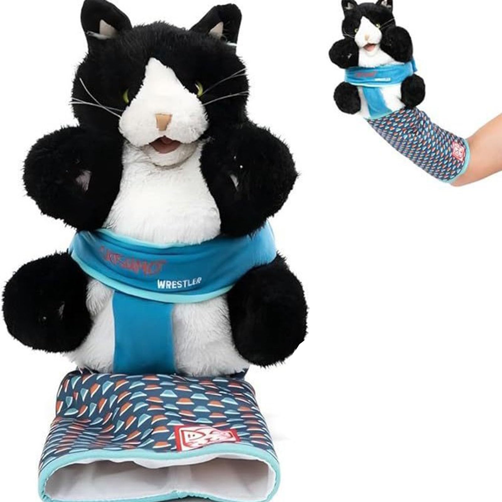 Amazon.co.jp: 猫じゃらし ぬいぐるみ 手袋 インタラクティブ猫手袋